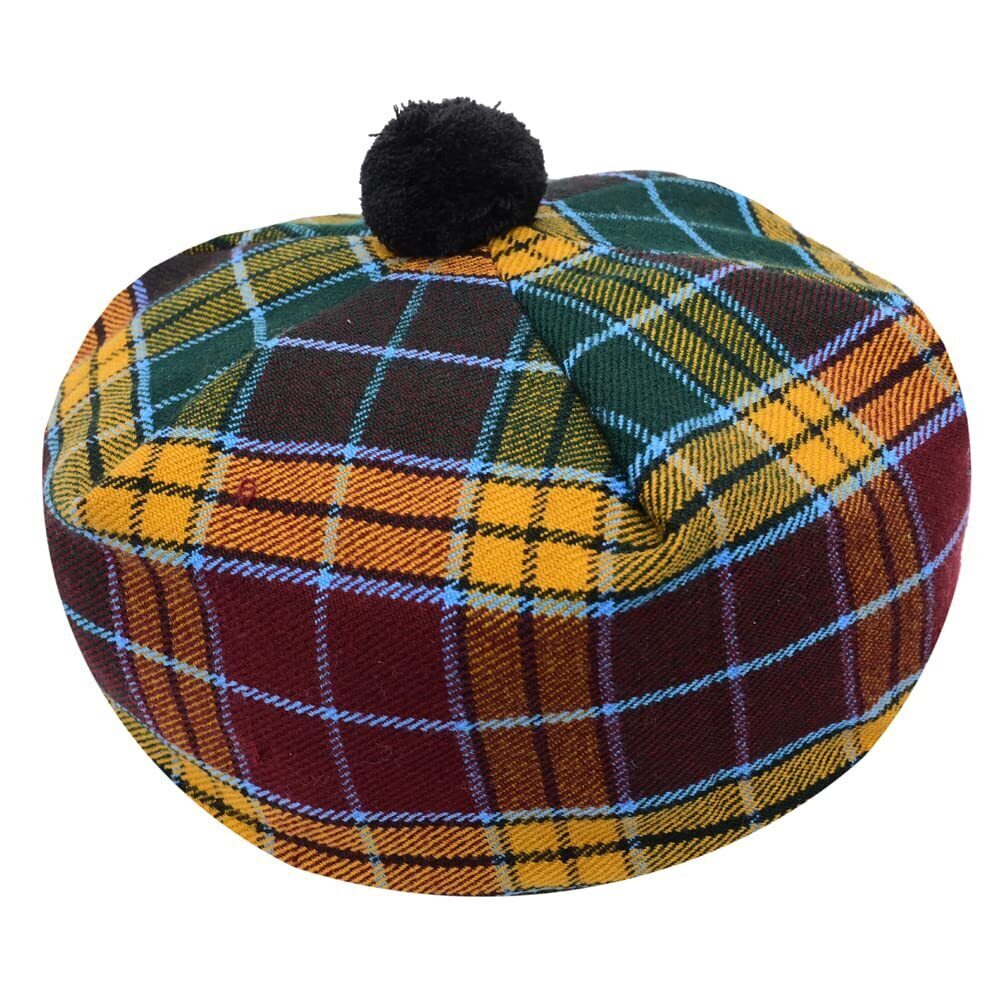 5346 Haaur Scottish Tammy Hat Traditional Kilt Tam O' Shatner Acrylic Wool